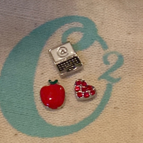 Origami Owl school teacher charm set - Picture 1 of 1